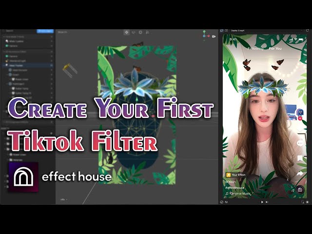 How To Make Your First Tiktok Filter | Effect House Tutorial