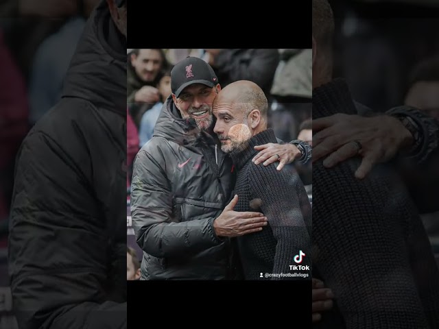ONE LAST TIME 🤝 #mancity  #liverpoolfc #pepguardiola #jurgenklopp #guardiola  #liverpool #shorts