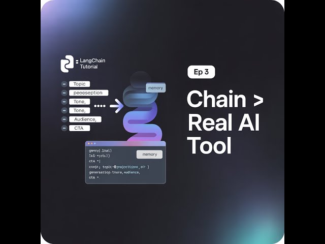 Turn Your LangChain Chain into a Real AI Tool (Memory, Multi-Input, Production Ready)