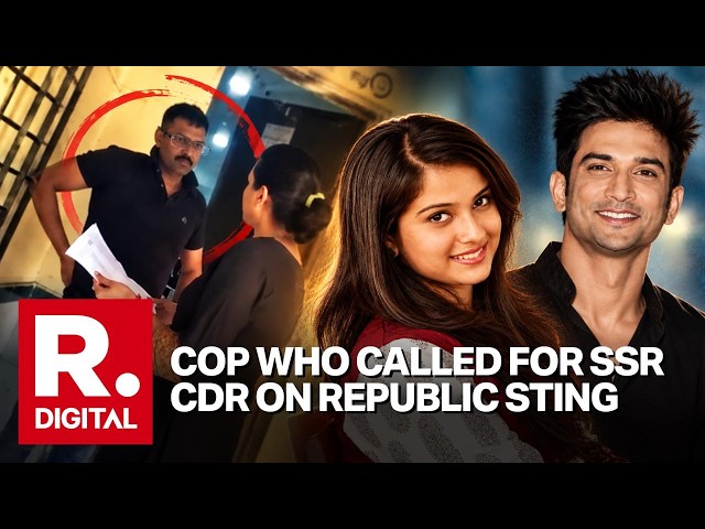 Republic Confronts Former API Rahul Devade, Why Was Sushant’s CDR Sought In Disha Salian Case?