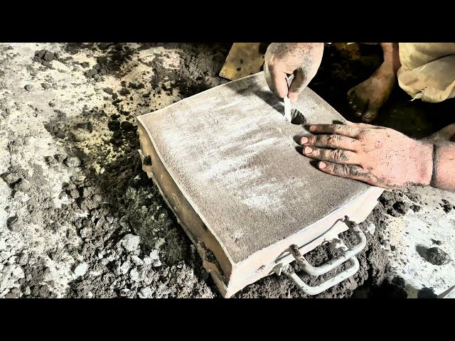 Heavy Industrial Spare Parts Casting Process | Massive Sand Casting Foundry