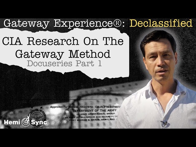 Part 1: CIA Research On The Gateway Method | Gateway Experience® Declassified with Garrett Stevens