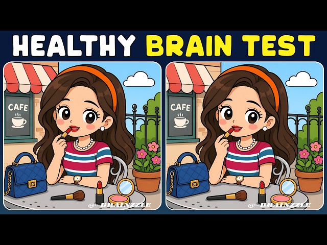 [Brain Training Spot the Difference] This Challenge Changes Your Brain Permanently