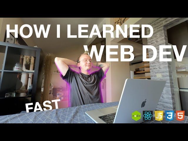 How i learned web development (fast in 2 months)