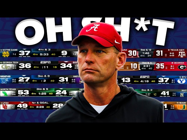 College Football Week 12 Explained in 10 Minutes (Craziest Week Yet)