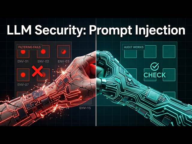You Can't Filter Out Prompt Injection — Here's What Actually Works