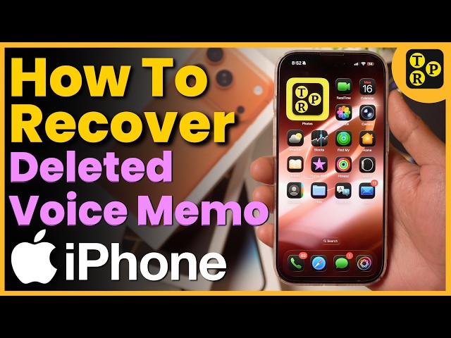 How to Recover Deleted Voice Memo or Lost Voice Recording on iPhone or iPad? Restore Lost Voice Memo