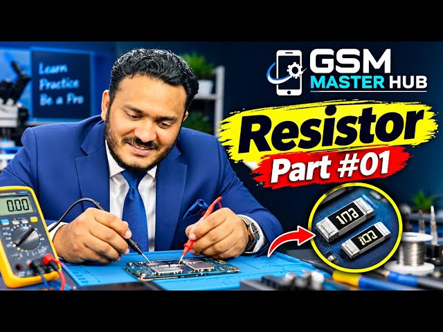 রেজিস্টর কী? মোবাইলের রেজিস্টর চেনার ও কাজ করার সম্পূর্ণ ধারণা #part#01| Mobile Repairing Course