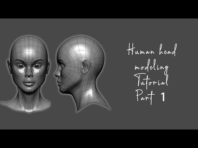 Head Modeling Tutorial Part 1 - Autodesk Maya - 3Dips Creastion