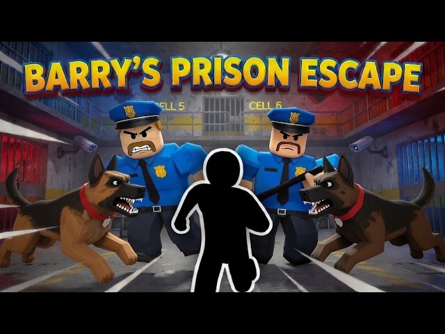 BARRY'S PRISON ESCAPE 🚨 Immersive Interactive Warm Up | Roblox Obby Run | Viral Game