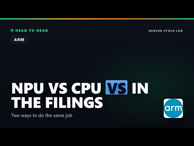 NPU vs CPU: Choosing the Right Compute Block for AI Workloads