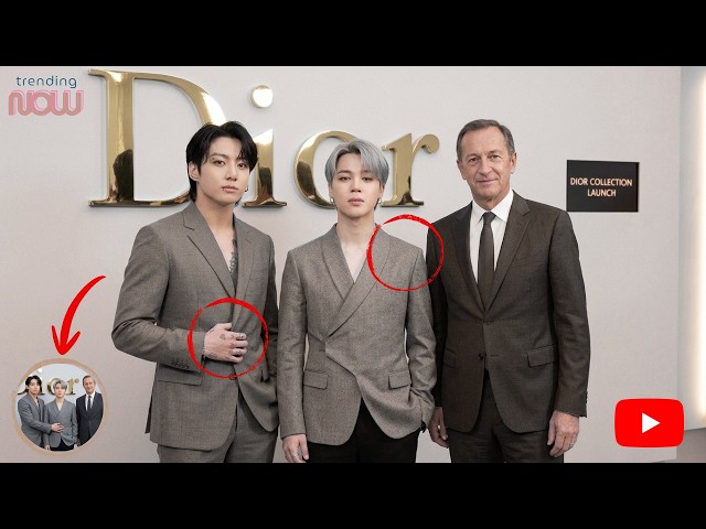 BREAKING NEWS! BTS's Jungkook Won't Leave Jimin's Side During a Secret Dior Project?! 💣👀✨