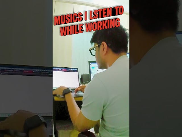 #Day2 #Vlog4 #worklife - The Musics I listen to while working...