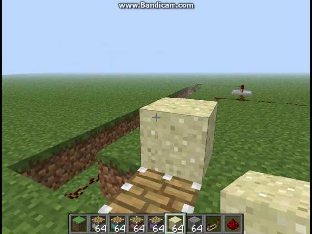 Minecraft- Piston To Piston Sand Fly ( Using More Pistons Mod )