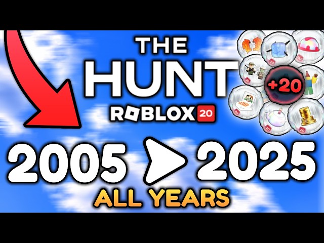 How To Complete ALL 20 YEARS in The Hunt: Roblox 20!