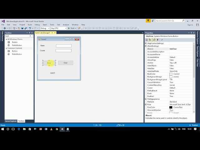 VB.NET - How To Display Content of Textbox on a Label Using Button