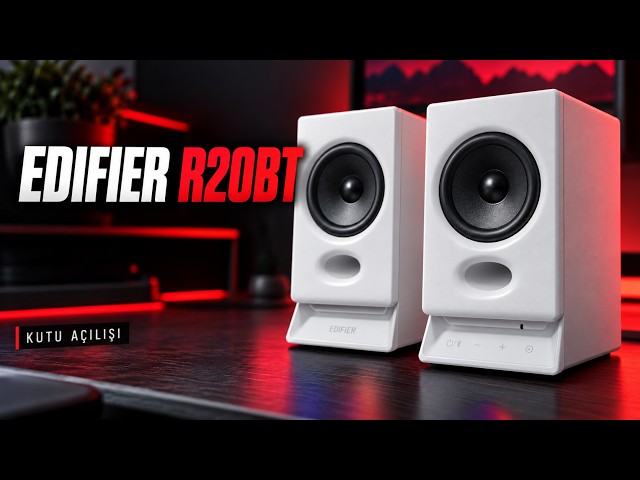Edifier R20BT White Speakers | Unboxing @edifierturkiye3602