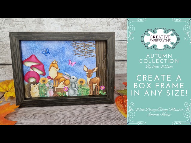 How To Create A Box Frame In Any Size! | Cute Die-cut Woodland Scene | Autumn Collection 2026