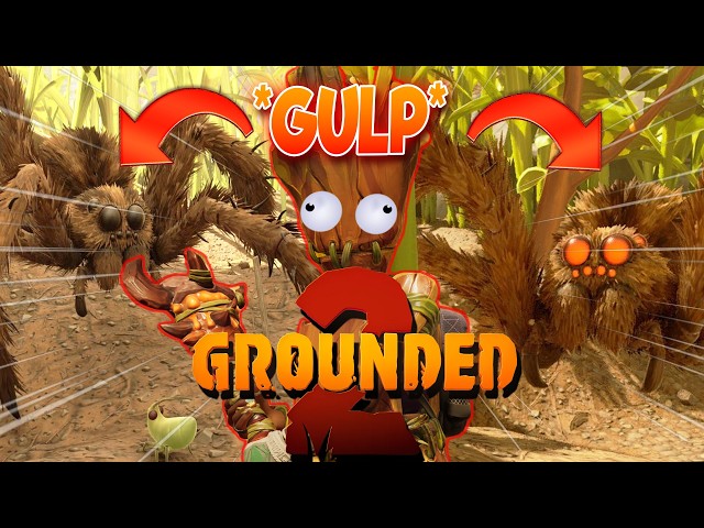 Person With Arachnophobia FREAKS OUT Over Grounded 2!
