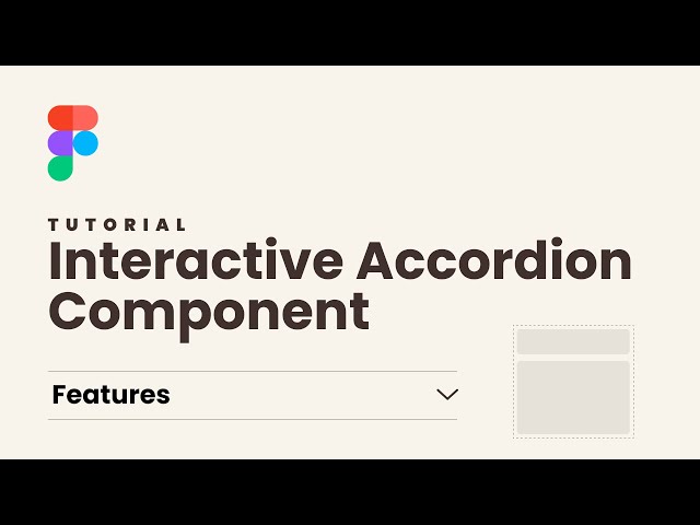 Creating An Interactive Accordion in Figma
