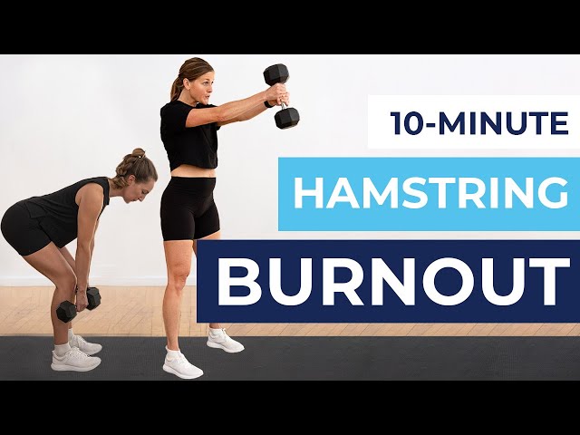 10-Minute Hamstring Workout At Home