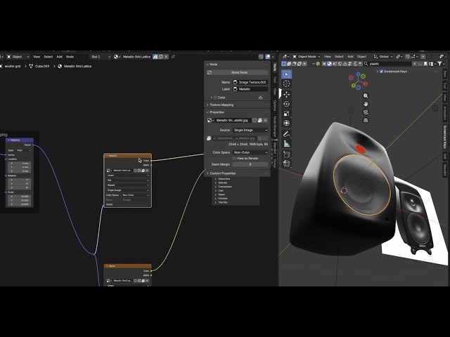 Hard Surface modeling of Genelec monitors in Blender (Beginner friendly tutorial). Part 5