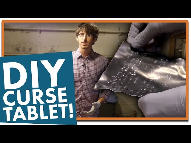 How to Make an Ancient Curse Tablet