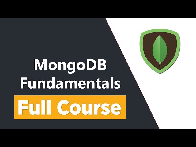 MongoDB Fundamentals for Beginners - Full Course