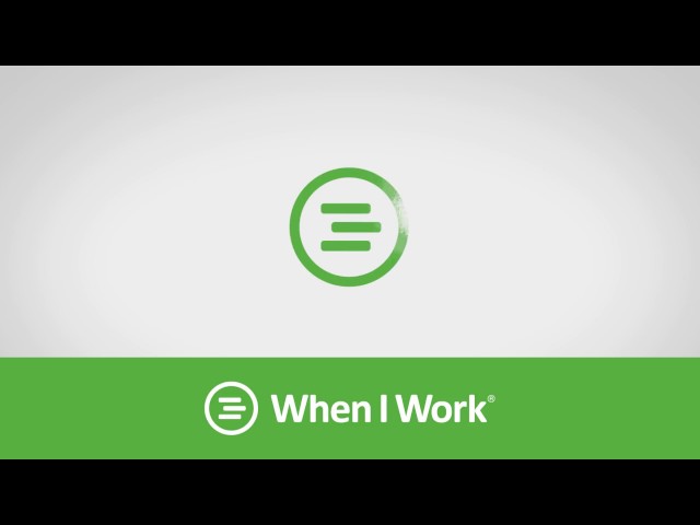 When I Work - Scheduler App Settings