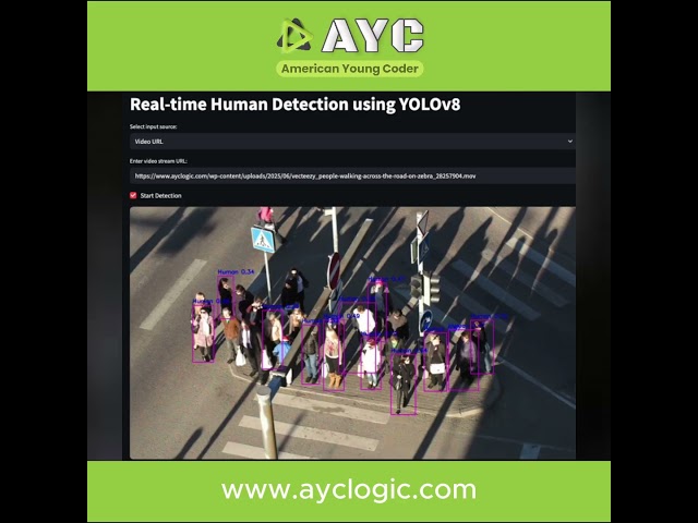 [Shorts] Advanced AI and Machine Learning - Human Detection