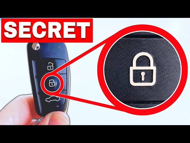 17 HIDDEN Car Key Features You Don't Know About