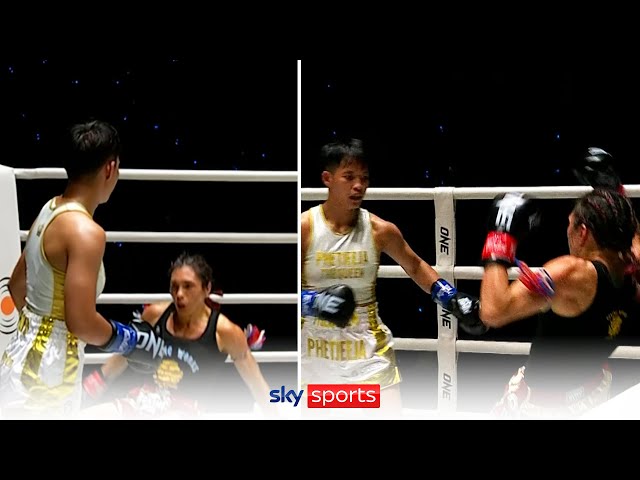 Phetjeeja floors Todd and unifies kickboxing world title! 🔥 | ONE Championship Highlights