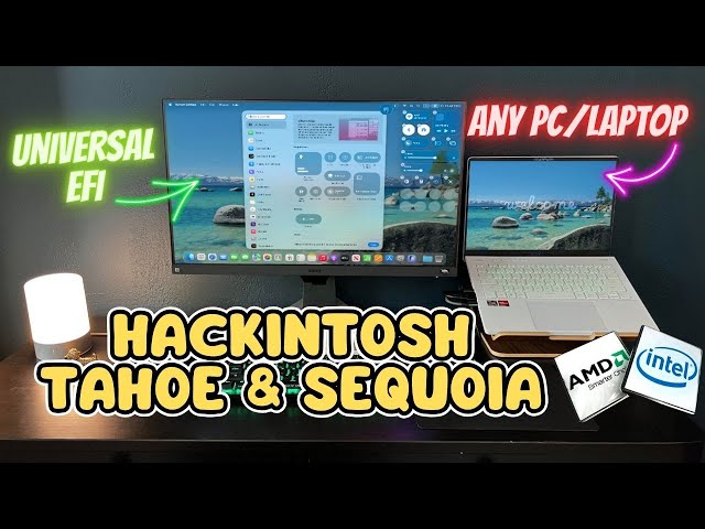Install Hackintosh MacOS Tahoe & Sequoia on ANY PC/Laptop (Easy Guide)