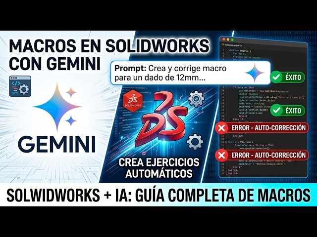 How to CREATE MACROS in SolidWorks with AI (Without knowing how to code!)