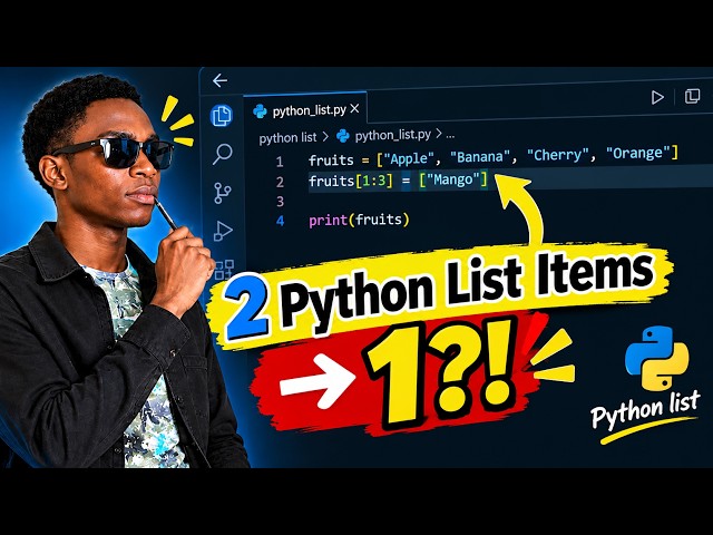 2 Python List Items → 1?! 🤯🔥 This Trick Is SO Simple!
