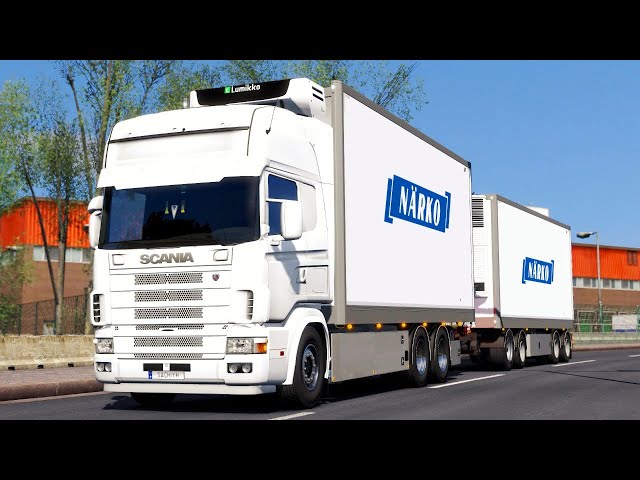 Scania 4 Series BDF + V8 Openpipe Sound | Cruising in Istanbul | Euro Truck Simulator 2