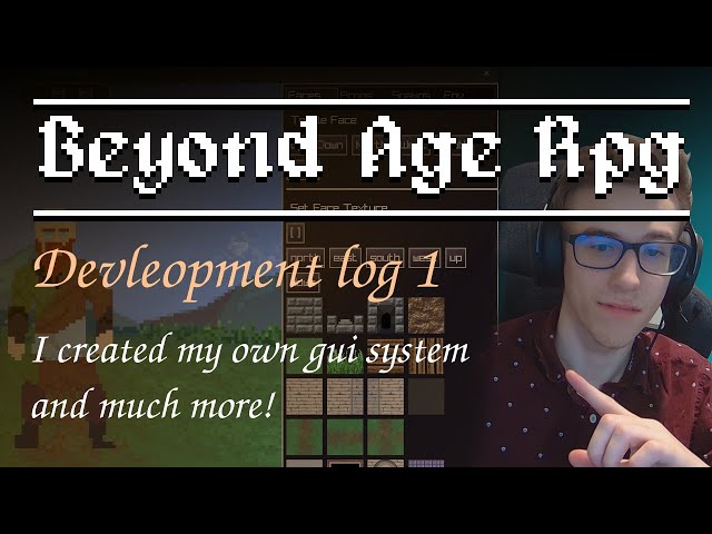 I created my own gui system for my open world RPG! | Beyond Age Devlog 1