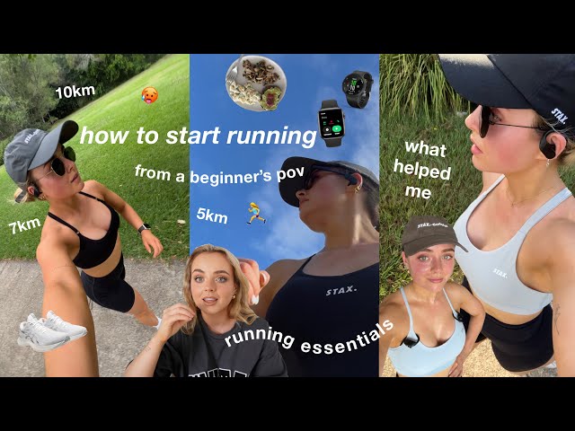 how to start running | from a beginner's pov | what helped me | essentials | 5km | conagh kathleen