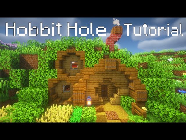 Minecraft: Hobbit Hole Survival Base Tutorial