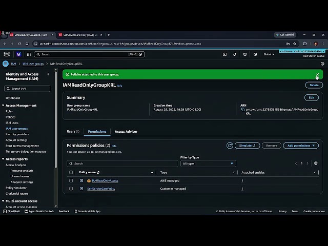 CLOUD COMPUTING AWS Laboratory Activity 1