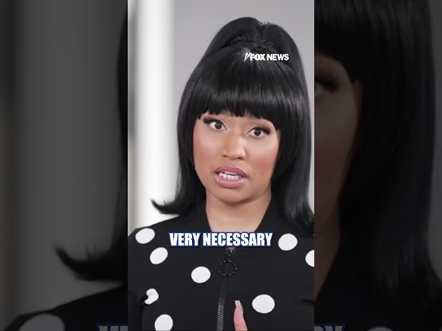 Nicki Minaj tells young voters: 'VOTE RED'