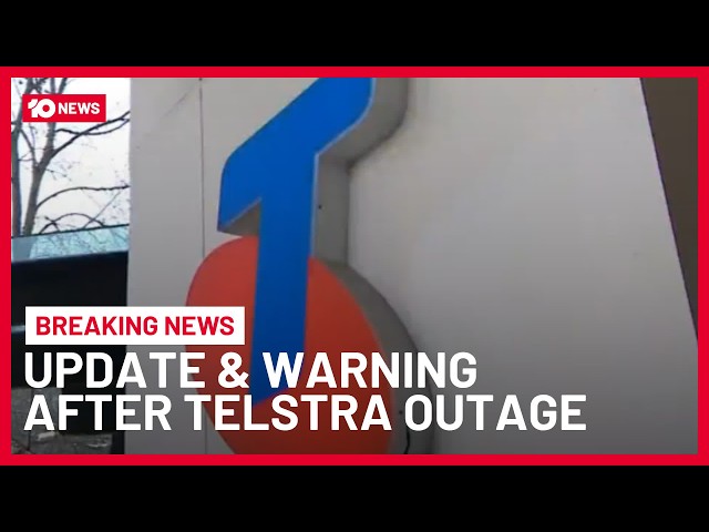 Major Update After Nationwide Telstra Outage As 333 Welfare Checks Conducted | 10 News