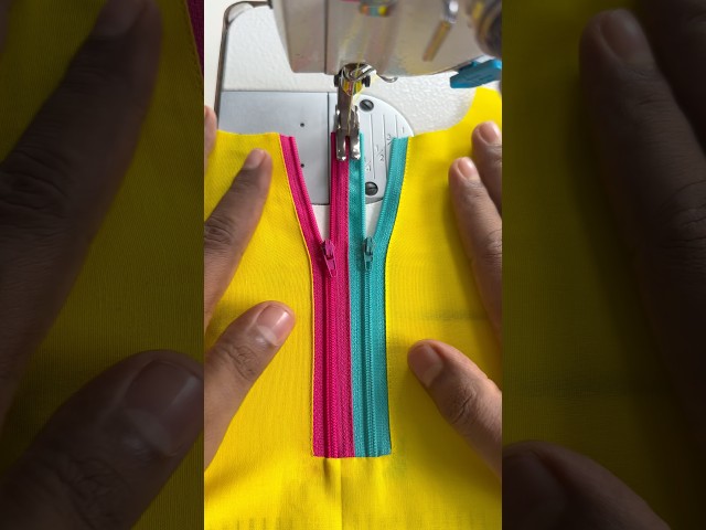 Two zipper sewing  #zipper  #sewing