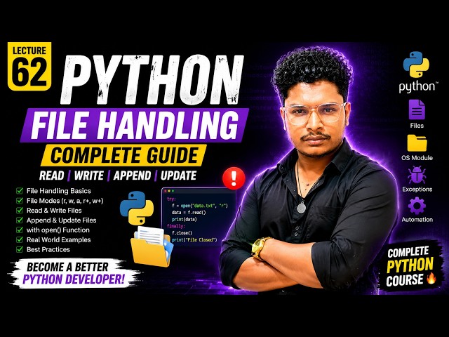 Lecture 62B Python Excel Automation Advanced | Workbook, Sheets & Cells | Gopal
