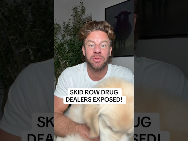 SKID ROW DEALERS EXPOSED 😳😮 #addiction #truecrime