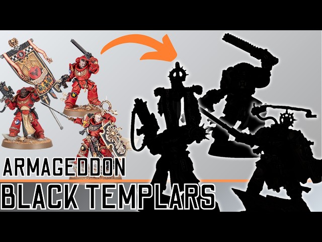Turning the New Armageddon Space Marines into Black Templars