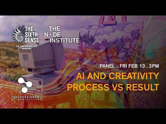 TDSI : Day 2 : Panel : AI and Creativity : Process vs Result
