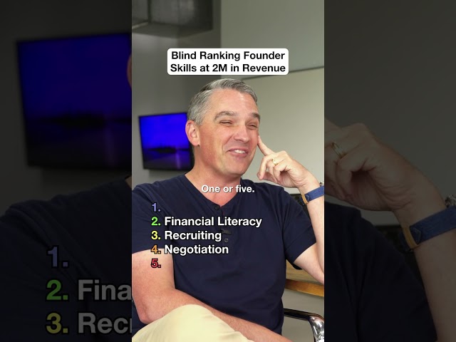 CEO Blind Ranks Founder Skills at $2M