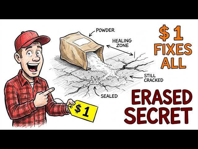 Why You're Still Paying Contractors $10,000 to Fix Cracks When a $1 Powder Does It Overnight