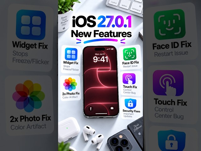 iOS 27.0.1 New features & Changes #ios27 #ios